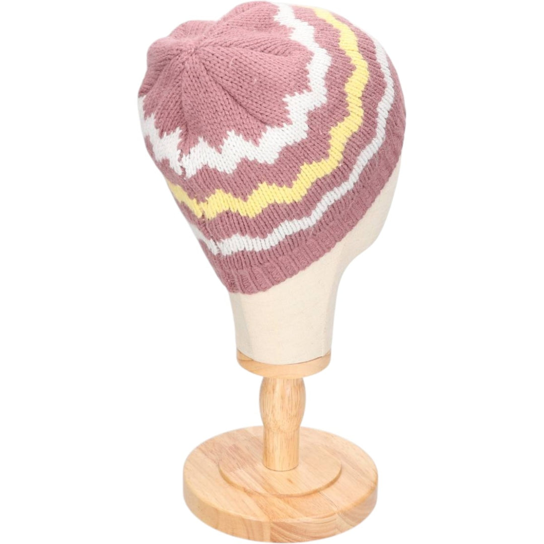 Carhartt all-over print knit beanie hat, one size fits all. acrylic purple type Vintage Second Hand