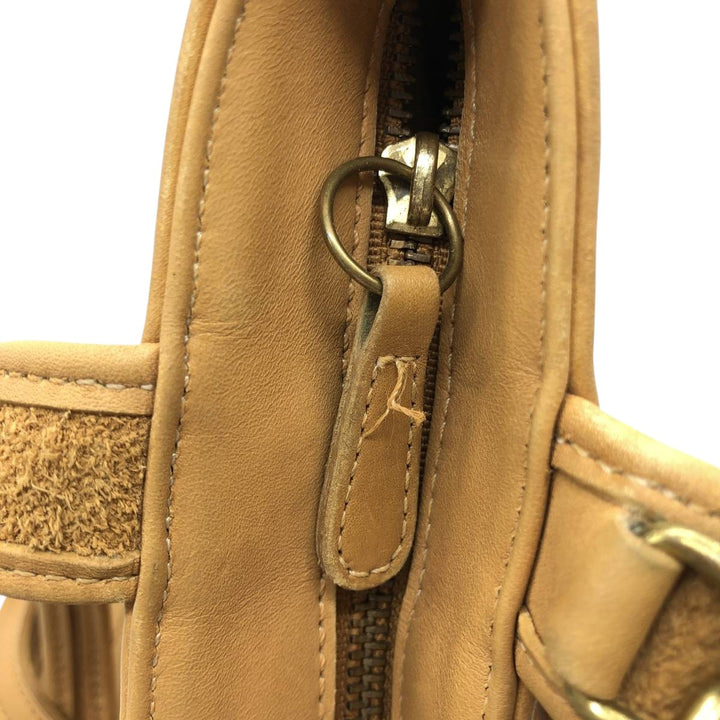90'S Coach OLD COACH 2-WAY Shoulder Bag, Made in USA, Vintage genuine leather brown type Vintage Second Hand