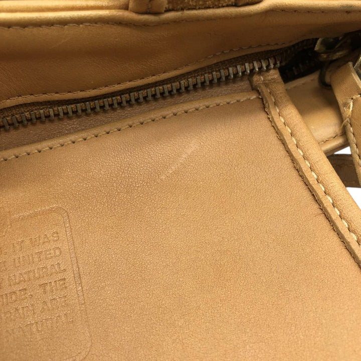 90'S Coach OLD COACH 2-WAY Shoulder Bag, Made in USA, Vintage genuine leather brown type Vintage Second Hand