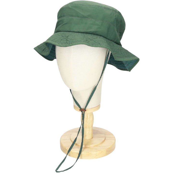 1990'S Columbia Safari Hat, White Tag, Made in USA, One Size Fits All, Vintage unclear green type Vintage Second Hand
