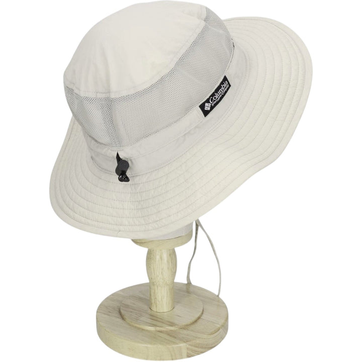 2000'S Columbia Safari Hat, One Size Fits All Nylon Beige type Vintage Second Hand