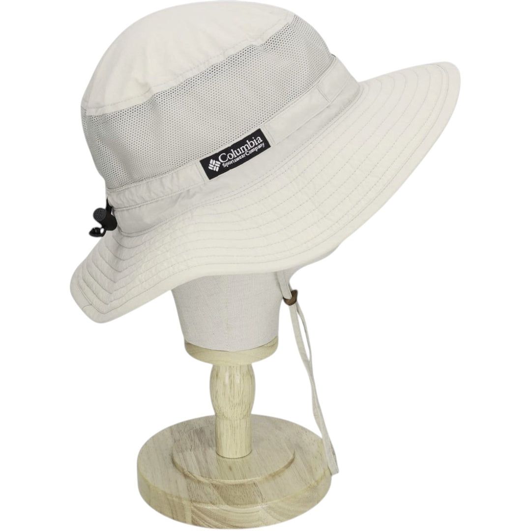 2000'S Columbia Safari Hat, One Size Fits All Nylon Beige type Vintage Second Hand