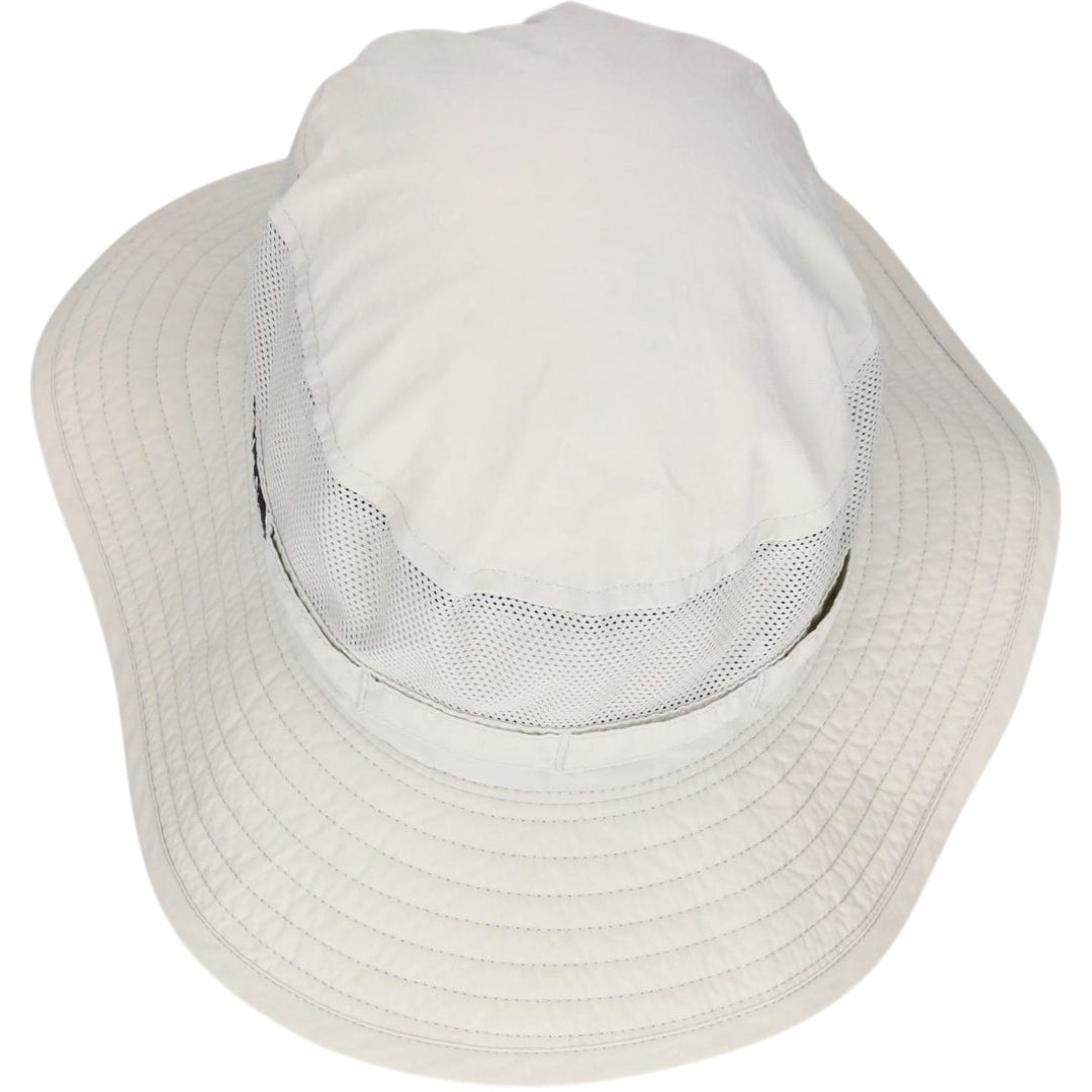 2000'S Columbia Safari Hat, One Size Fits All Nylon Beige type Vintage Second Hand