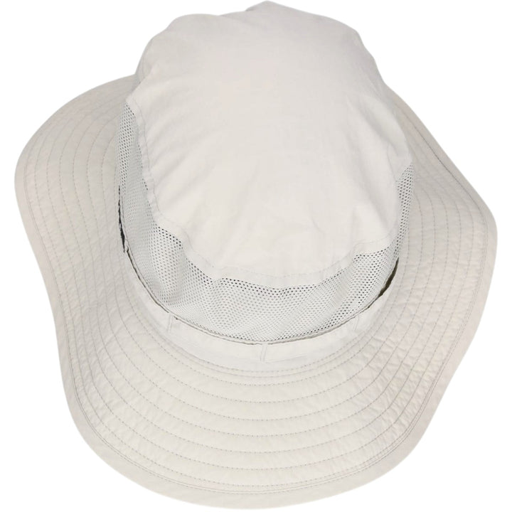 2000'S Columbia Safari Hat, One Size Fits All Nylon Beige type Vintage Second Hand
