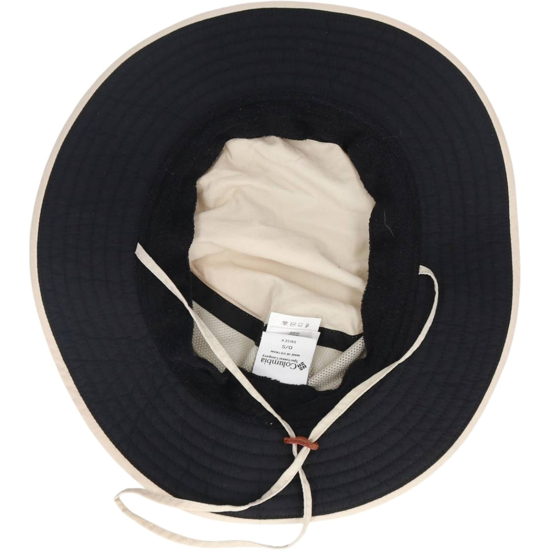 2000'S Columbia Safari Hat, One Size Fits All Nylon Beige type Vintage Second Hand