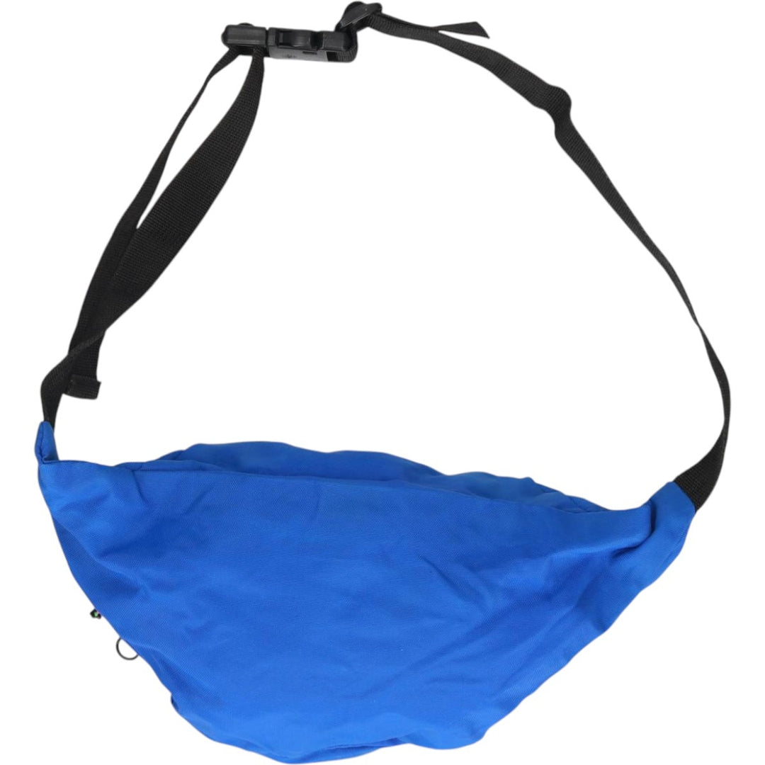 Jansport Waist Bag Made in USA unclear blue type Vintage Second Hand