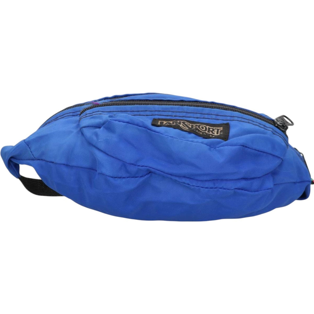 Jansport Waist Bag Made in USA unclear blue type Vintage Second Hand
