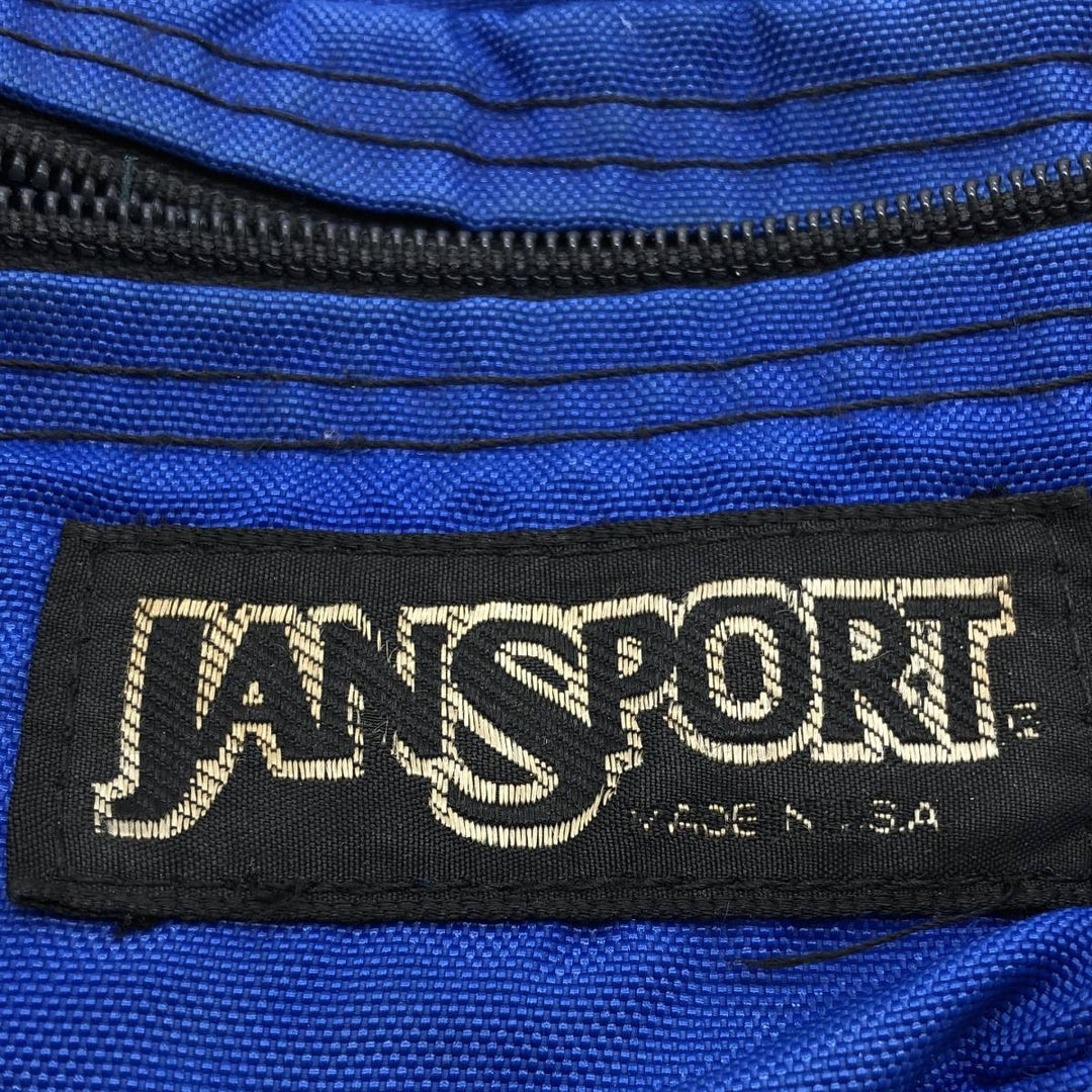 Jansport Waist Bag Made in USA unclear blue type Vintage Second Hand
