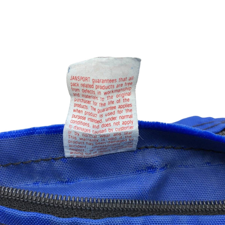 Jansport Waist Bag Made in USA unclear blue type Vintage Second Hand