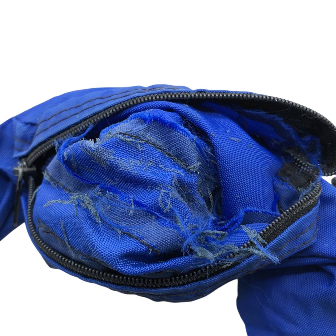 Jansport Waist Bag Made in USA unclear blue type Vintage Second Hand