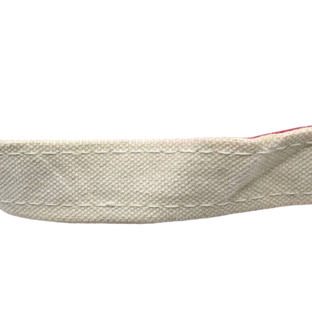 LLBean BOAT AND TOTE Tote Bag Made in USA cotton red type Vintage Second Hand