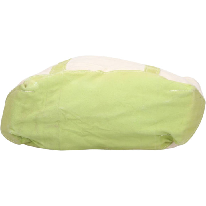 LLBean BOAT AND TOTE Tote Bag Made in USA cotton Beige type Vintage Second Hand