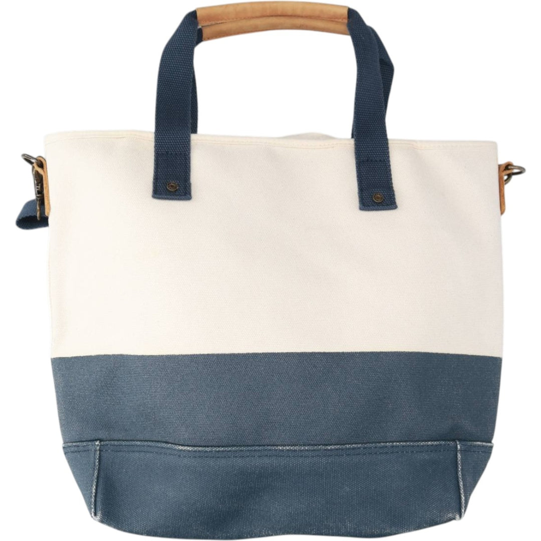 LLBean LME 2WAY Tote Bag Shoulder Bag unclear Beige type Vintage Second Hand