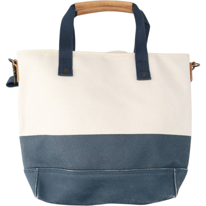 LLBean LME 2WAY Tote Bag Shoulder Bag unclear Beige type Vintage Second Hand