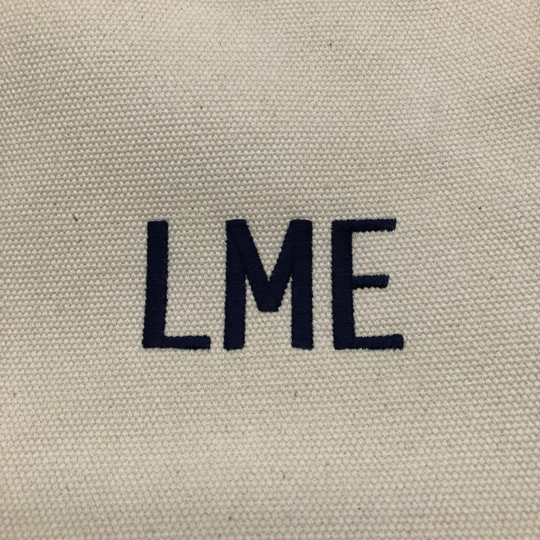 LLBean LME 2WAY Tote Bag Shoulder Bag unclear Beige type Vintage Second Hand