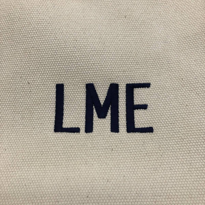 LLBean LME 2WAY Tote Bag Shoulder Bag unclear Beige type Vintage Second Hand