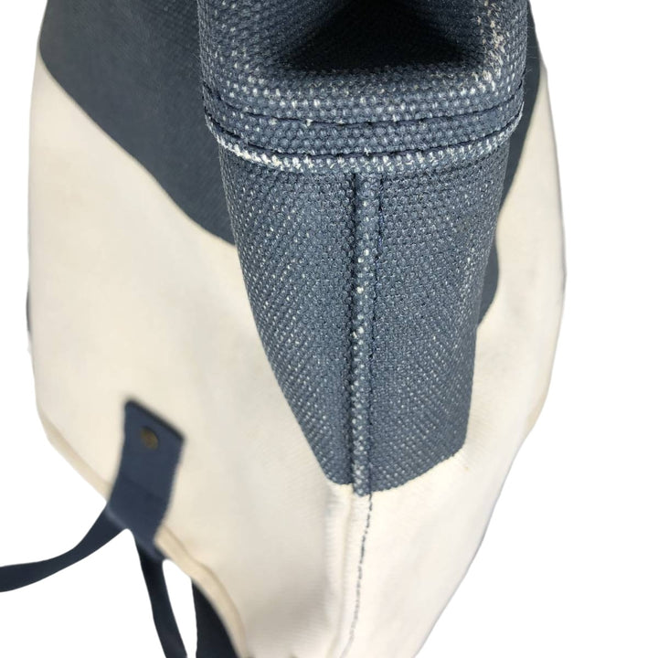 LLBean LME 2WAY Tote Bag Shoulder Bag unclear Beige type Vintage Second Hand