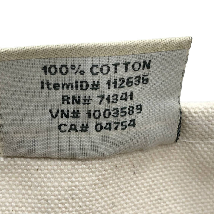 LLBean BOAT AND TOTE Tote Bag Made in USA cotton pink type Vintage Second Hand