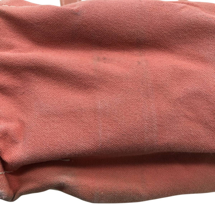 LLBean BOAT AND TOTE Tote Bag Made in USA cotton pink type Vintage Second Hand