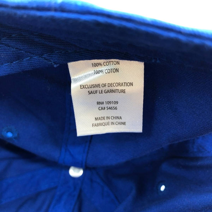 Life is Good Baseball Cap (Free Size) cotton blue type Vintage Second Hand