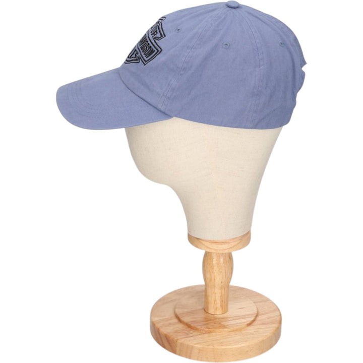 Harley-Davidson 6-Panel Baseball Cap, One Size Fits Most cotton blue type Vintage Second Hand