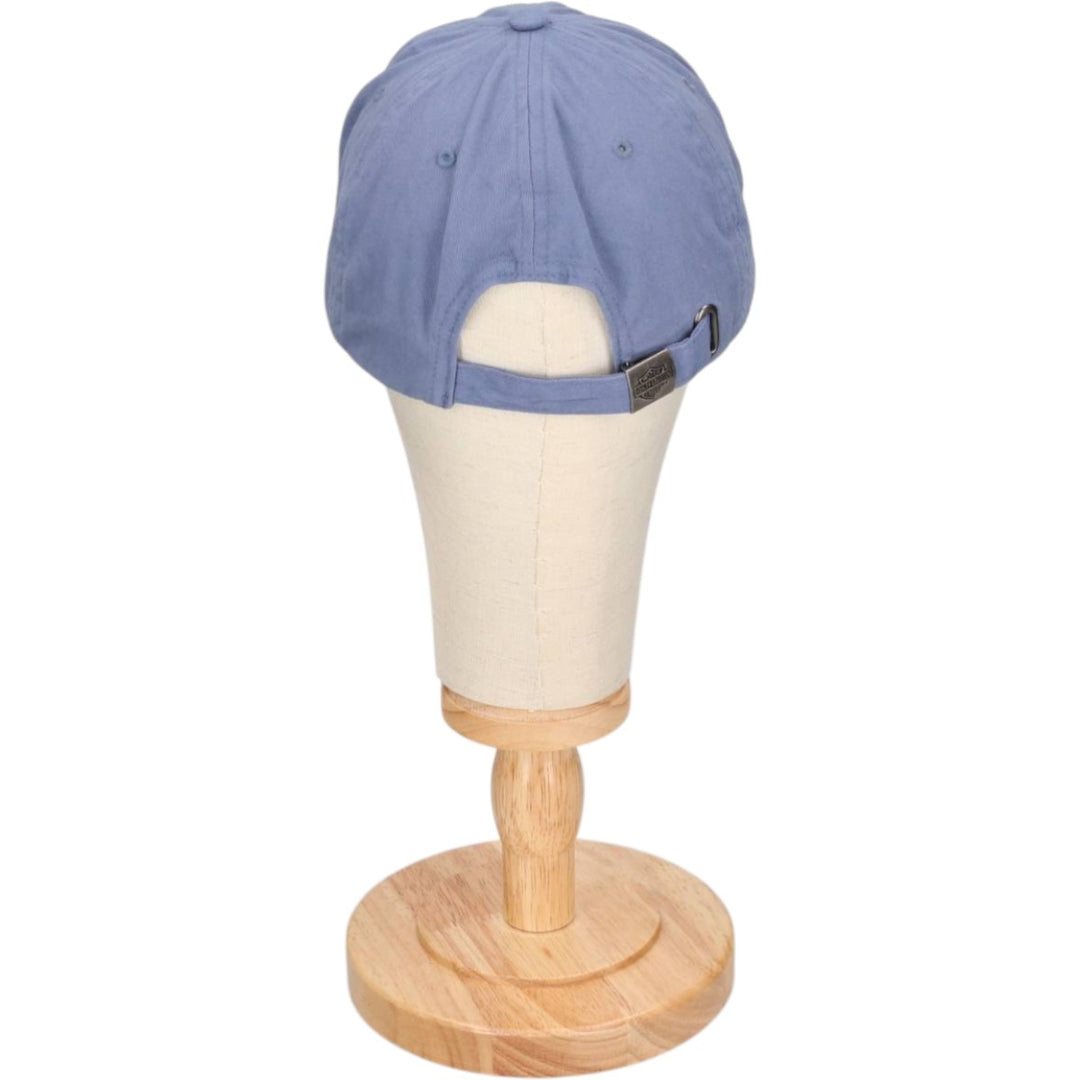 Harley-Davidson 6-Panel Baseball Cap, One Size Fits Most cotton blue type Vintage Second Hand