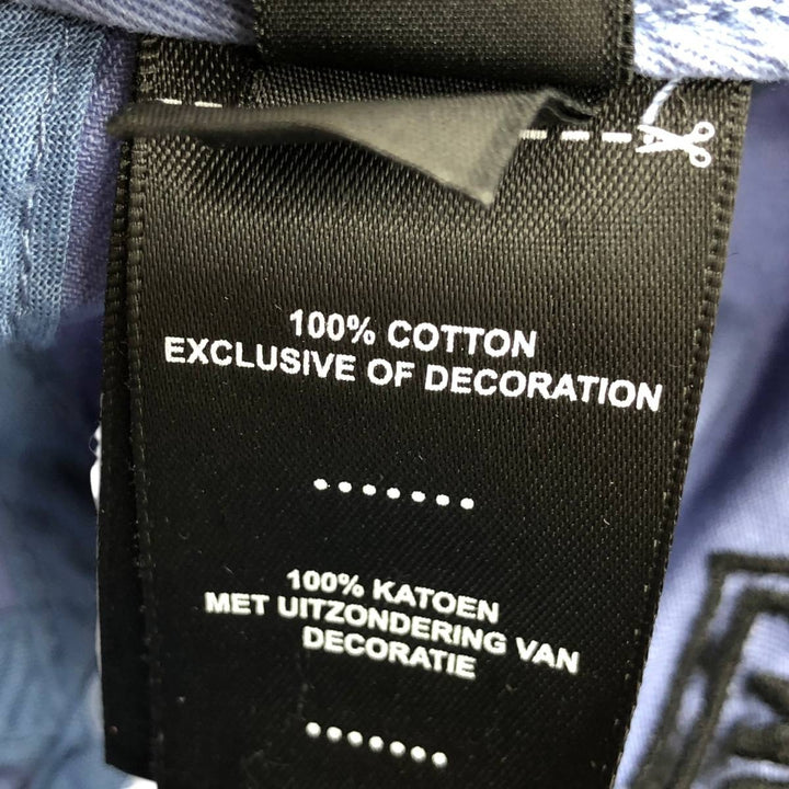 Harley-Davidson 6-Panel Baseball Cap, One Size Fits Most cotton blue type Vintage Second Hand