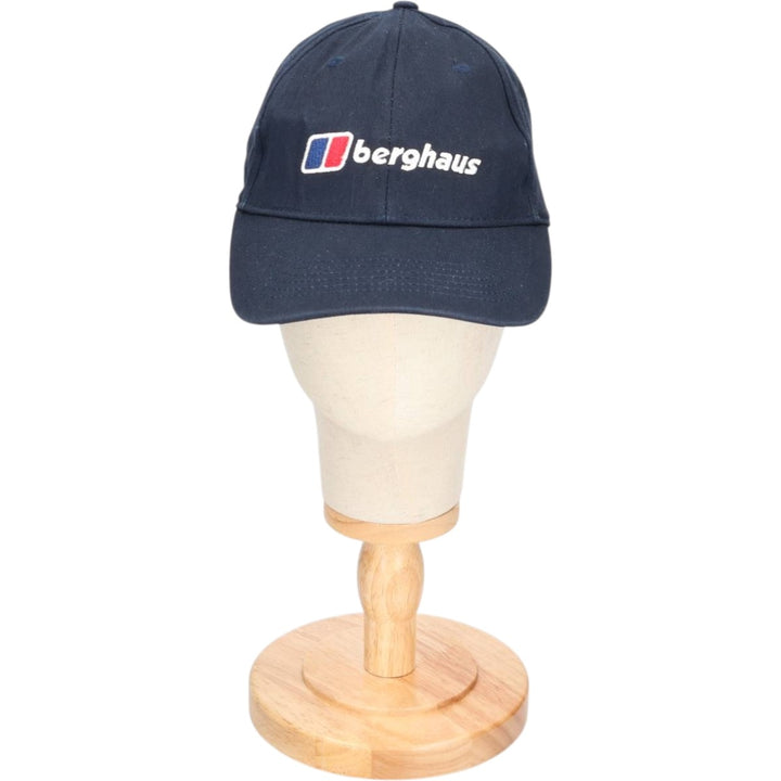 BERGHAUS baseball cap, one size fits all unclear navy blue type Vintage Second Hand