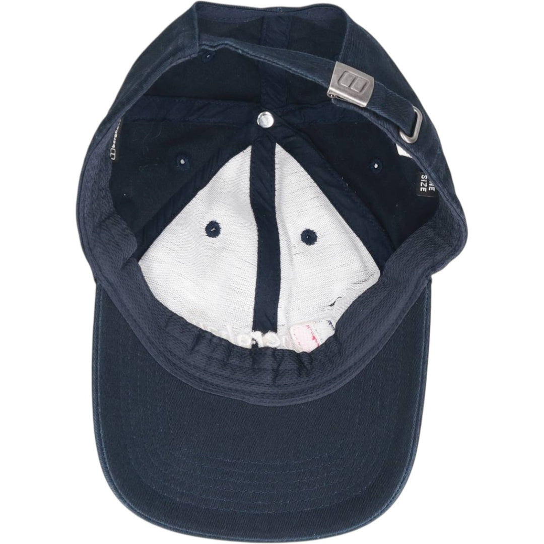 BERGHAUS baseball cap, one size fits all unclear navy blue type Vintage Second Hand