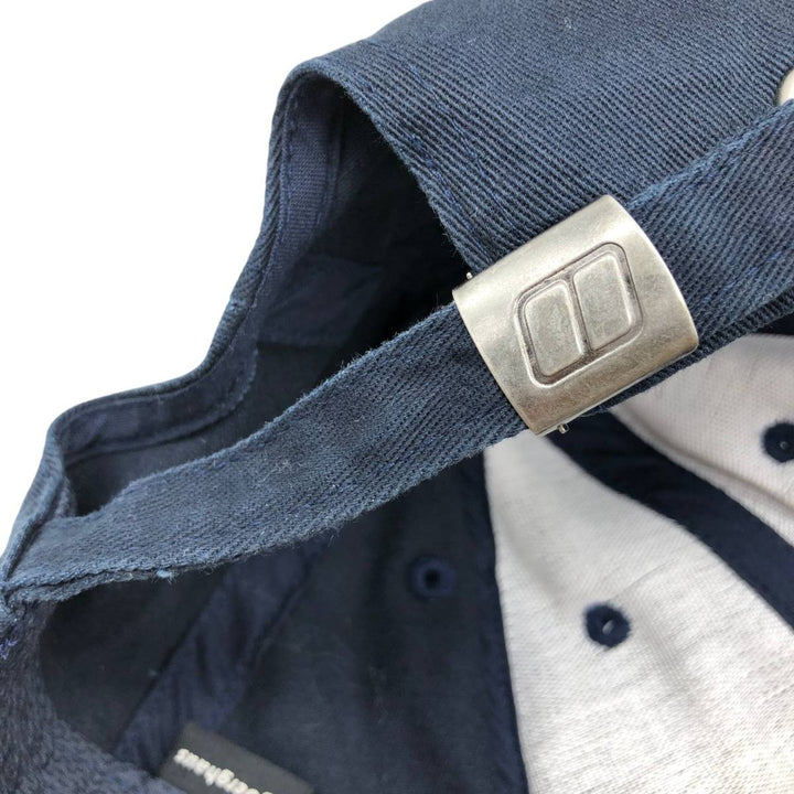 BERGHAUS baseball cap, one size fits all unclear navy blue type Vintage Second Hand