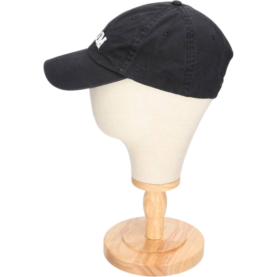 OPEN ROAD Baseball Cap (Free Size) cotton black type Vintage Second Hand