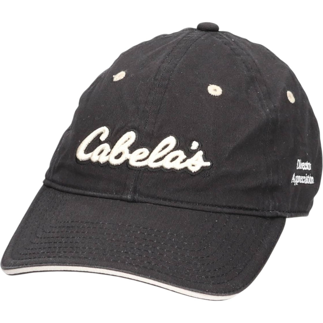 Cabelas baseball cap, one size fits all unclear black type Vintage Second Hand