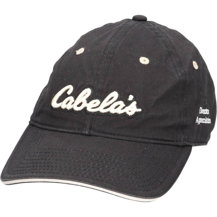 Cabelas baseball cap, one size fits all unclear black type Vintage Second Hand