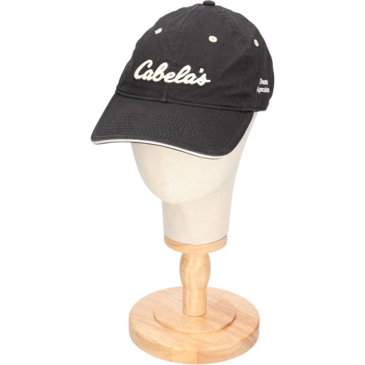 Cabelas baseball cap, one size fits all unclear black type Vintage Second Hand