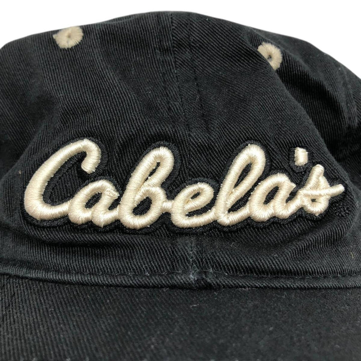 Cabelas baseball cap, one size fits all unclear black type Vintage Second Hand