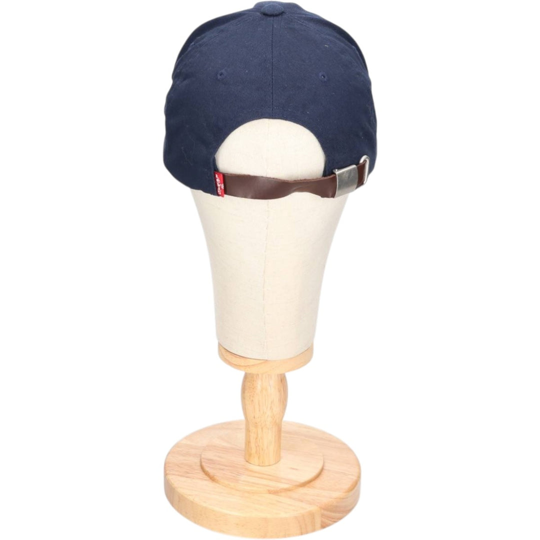 Levi's 501 Baseball Cap, One Size Fits Most cotton navy blue type Vintage Second Hand