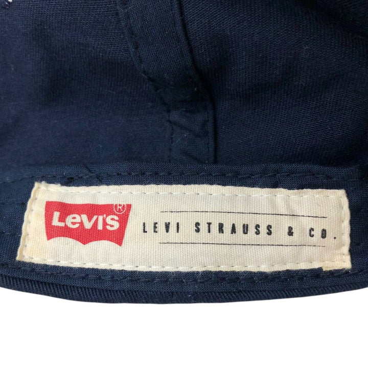 Levi's 501 Baseball Cap, One Size Fits Most cotton navy blue type Vintage Second Hand