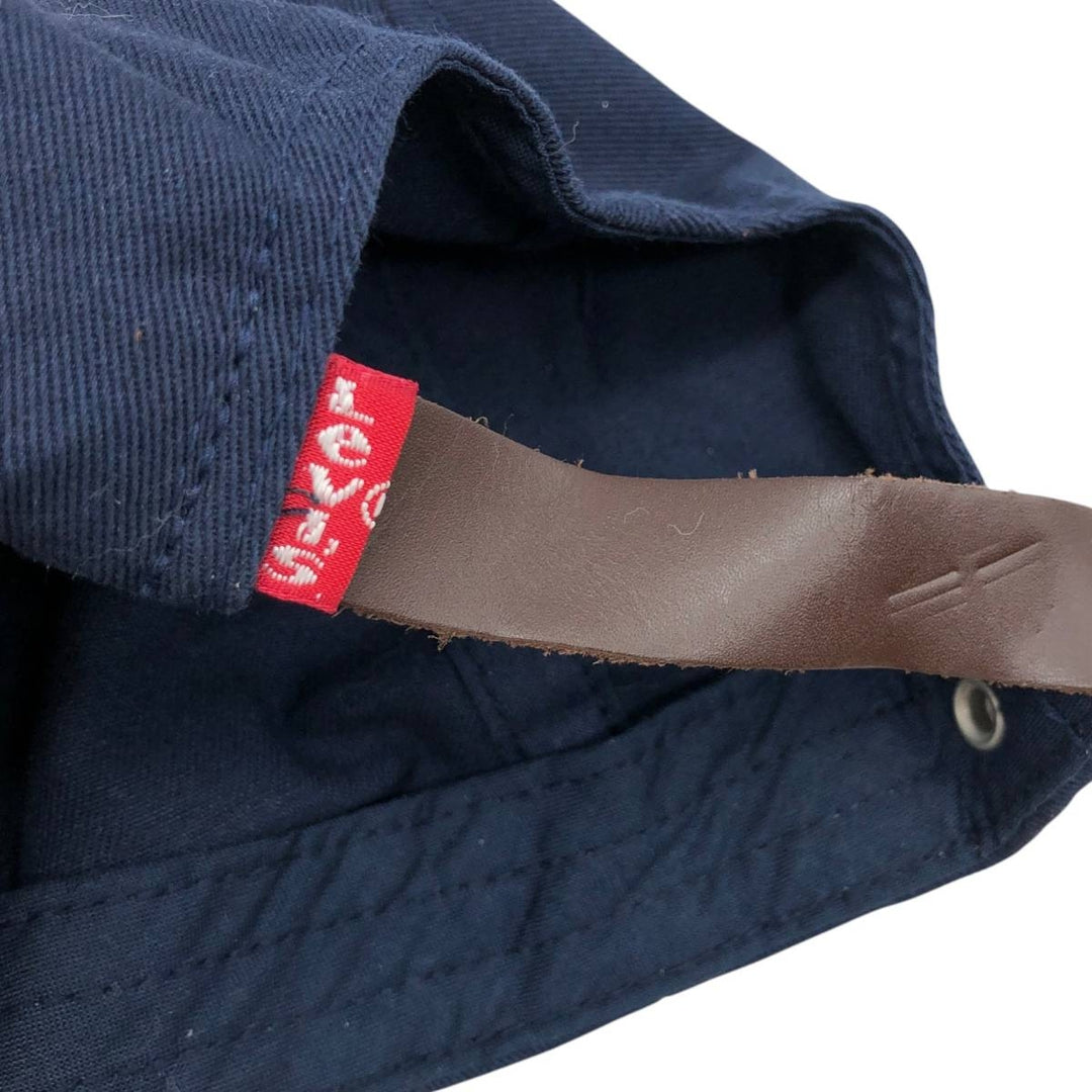 Levi's 501 Baseball Cap, One Size Fits Most cotton navy blue type Vintage Second Hand