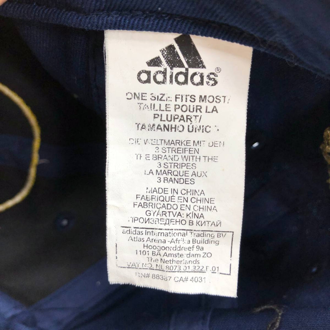 Adidas Premier League Chelsea FC Baseball Cap, One Size Fits Most cotton navy blue type Vintage Second Hand