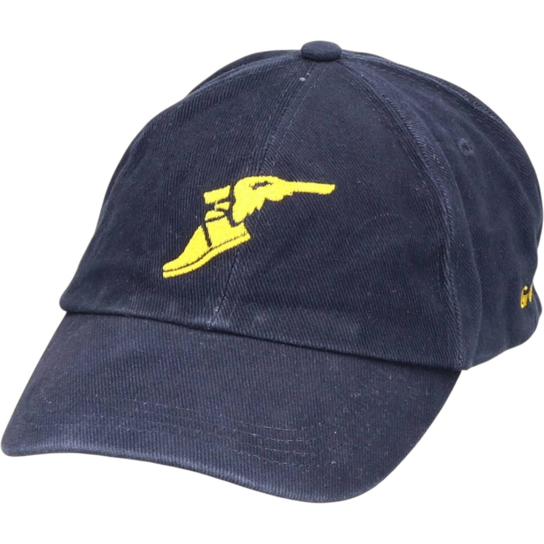 RESULT GOOD YEAR Advertising Baseball Cap (Free Size) cotton navy blue type Vintage Second Hand