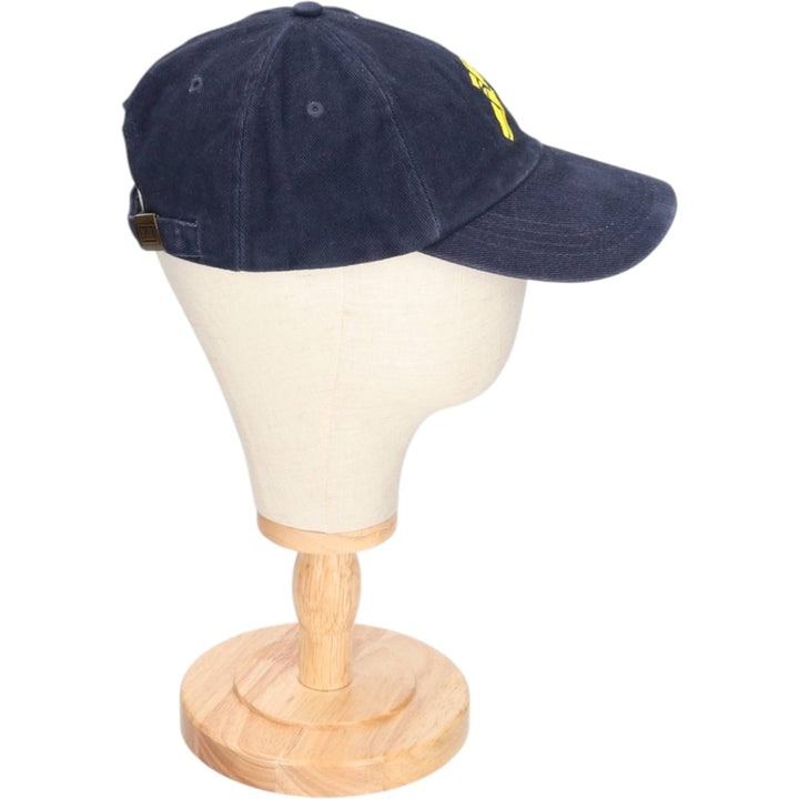 RESULT GOOD YEAR Advertising Baseball Cap (Free Size) cotton navy blue type Vintage Second Hand