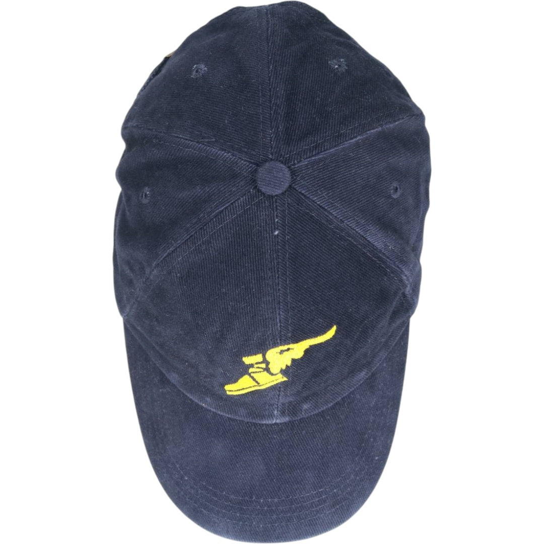 RESULT GOOD YEAR Advertising Baseball Cap (Free Size) cotton navy blue type Vintage Second Hand