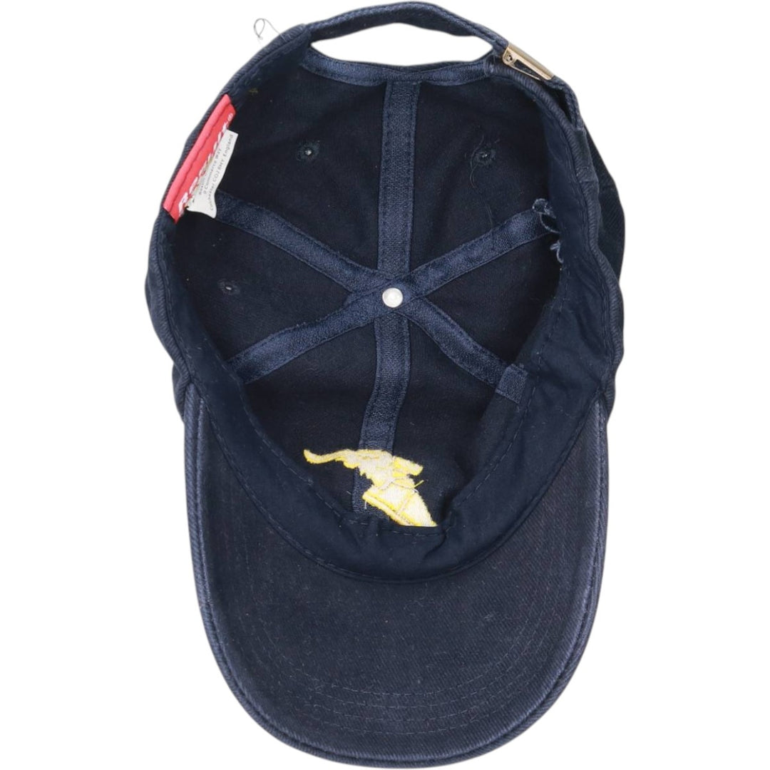 RESULT GOOD YEAR Advertising Baseball Cap (Free Size) cotton navy blue type Vintage Second Hand