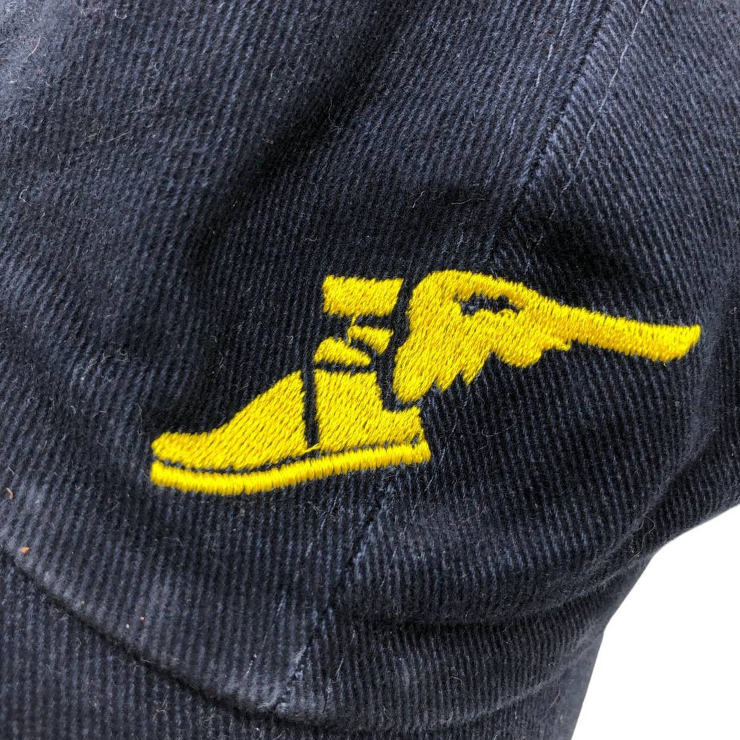 RESULT GOOD YEAR Advertising Baseball Cap (Free Size) cotton navy blue type Vintage Second Hand