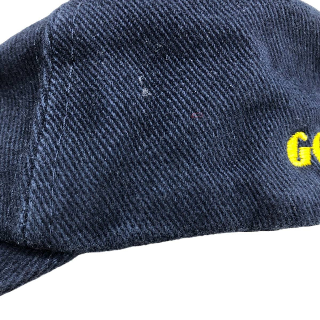 RESULT GOOD YEAR Advertising Baseball Cap (Free Size) cotton navy blue type Vintage Second Hand