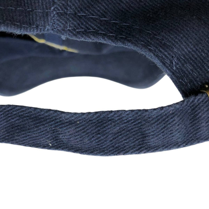 RESULT GOOD YEAR Advertising Baseball Cap (Free Size) cotton navy blue type Vintage Second Hand