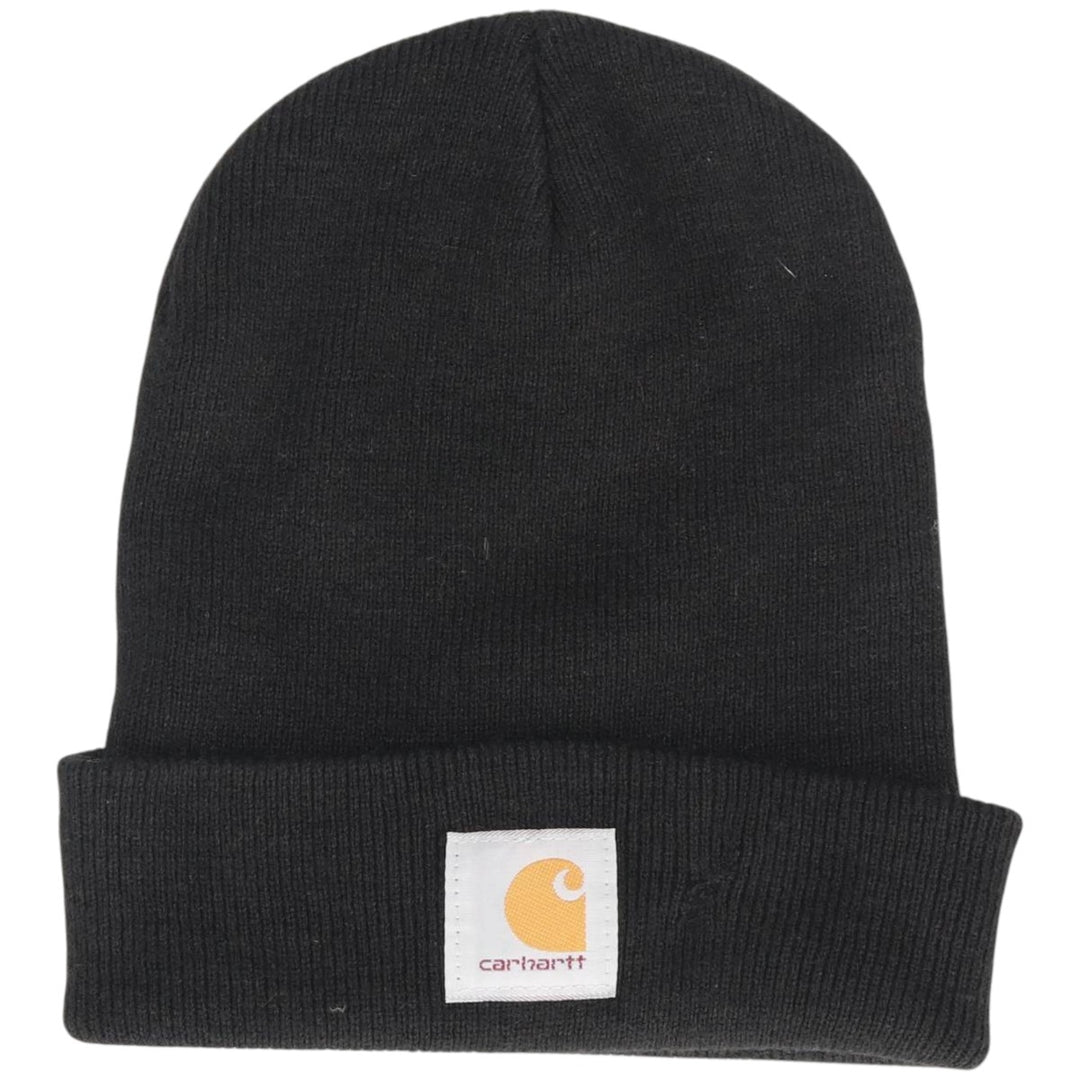 Carhartt Knit Beanie, Made in Canada, One Size Fits Most acrylic black type Vintage Second Hand