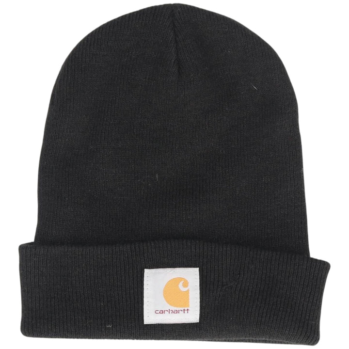 Carhartt Knit Beanie, Made in Canada, One Size Fits Most acrylic black type Vintage Second Hand