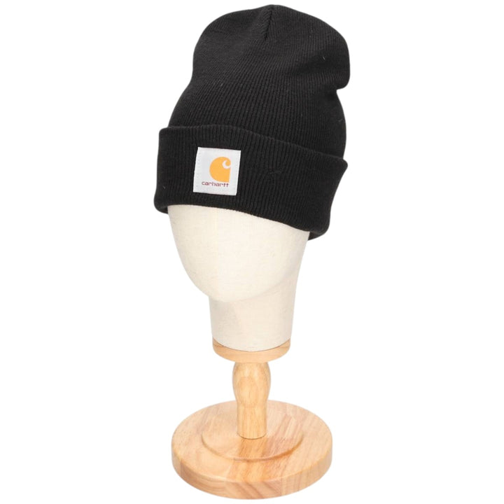 Carhartt Knit Beanie, Made in Canada, One Size Fits Most acrylic black type Vintage Second Hand