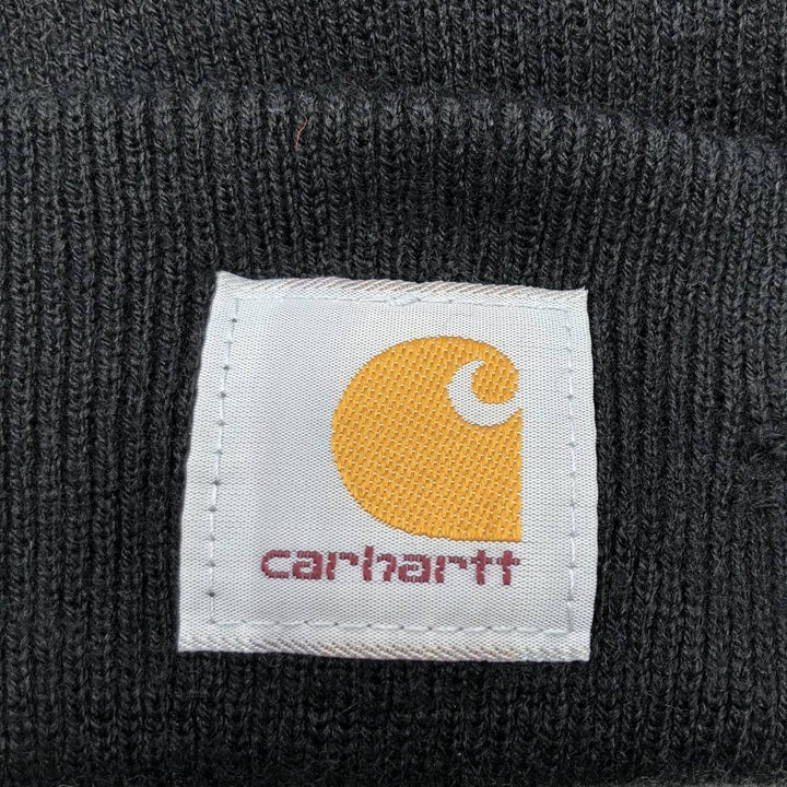 Carhartt Knit Beanie, Made in Canada, One Size Fits Most acrylic black type Vintage Second Hand